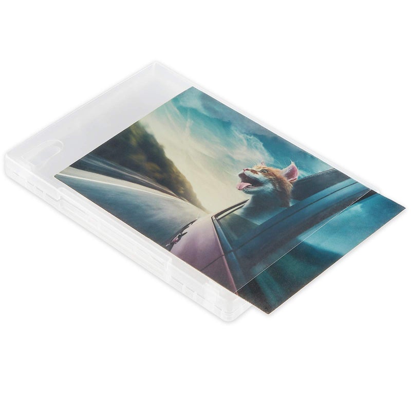 Maxtek 14mm Single Clear Standard DVD Case with Outter Clear Sleeve, 25 PCs. Disc Not Included. - Image 3